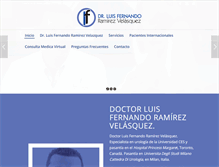 Tablet Screenshot of lfurologia.com